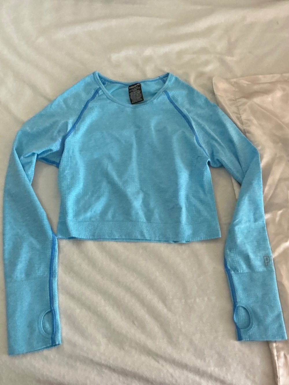 Victoria’s Secret PINK active seamless long sleeve crop